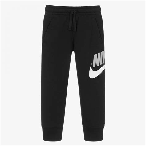 nike jogginghose jungen schwarz weiß|Schwarze Jogginghosen für Jungen .